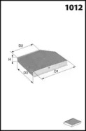 LUCAS FILTERS lfck294 -  Фильтр воздуха в салоне